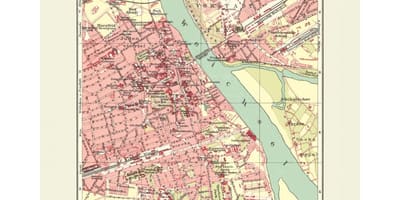 Cidade velha de Varsóvia mapa